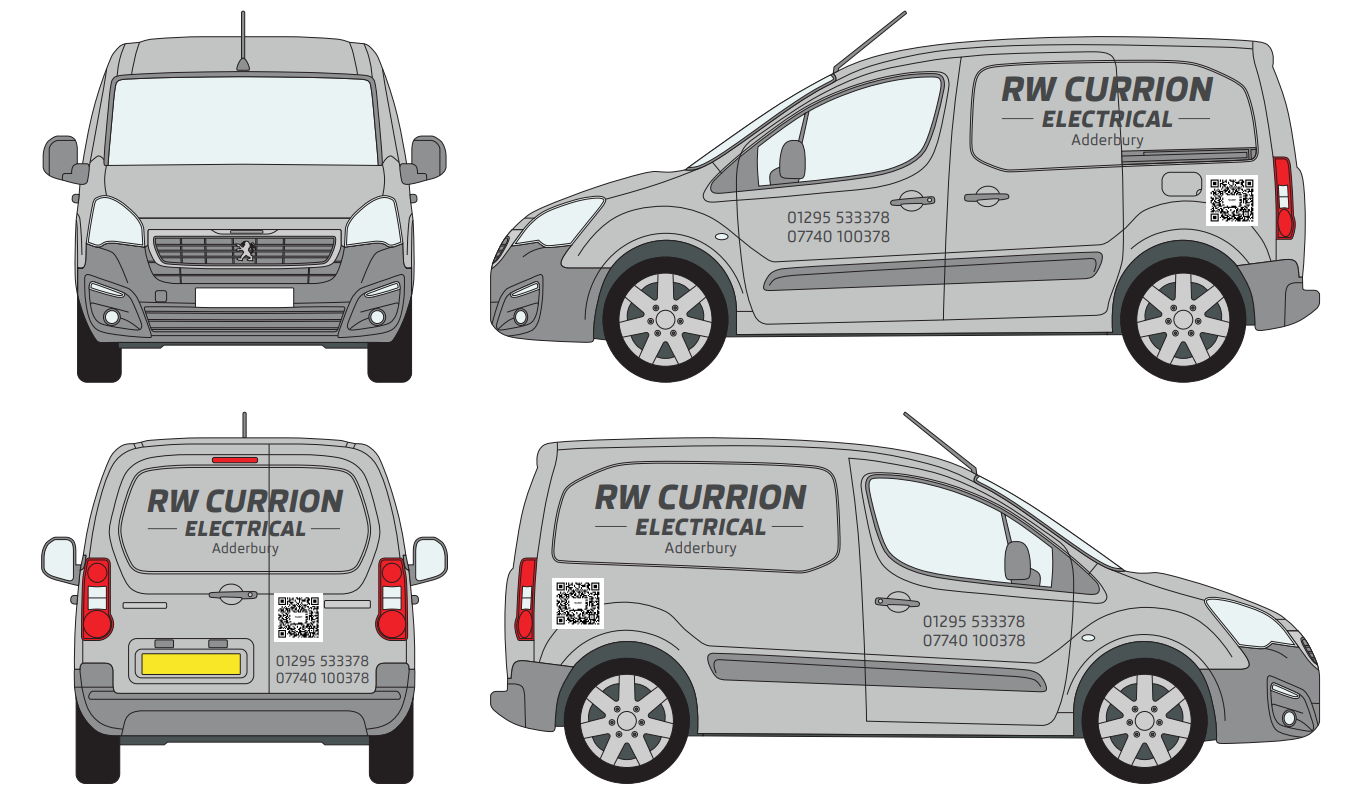 New Sign Writing for the Van