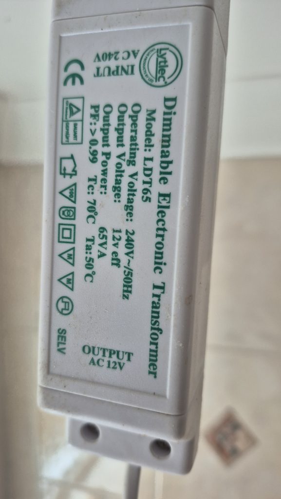 Old 12V halogen transformer not compatible with LED downlights in Banbury