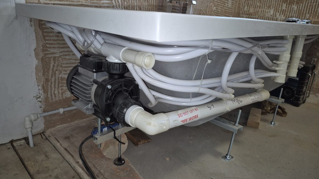 Whirlpool Bath Pump Installation in Banbury Whirlpool spa bath pump electrical installation in Banbury
