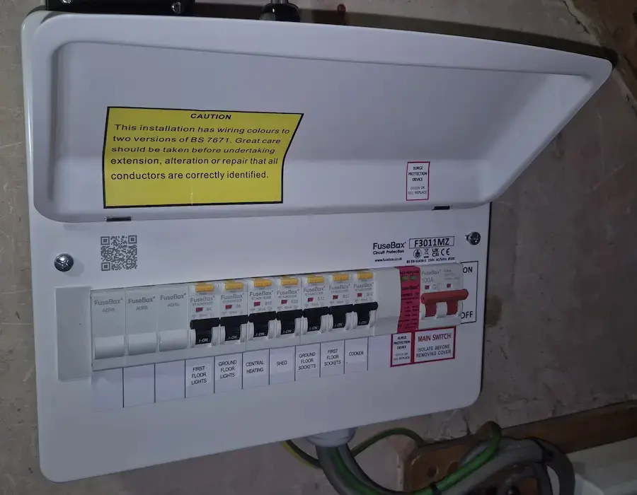 Consumer Unit Replacement in Banbury