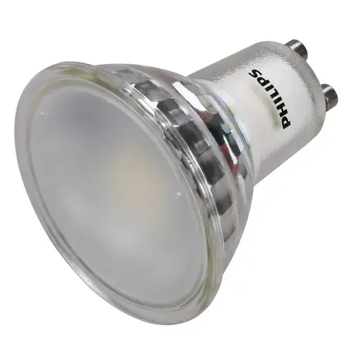 LED GU10 lamp commonly used in ceiling downlights