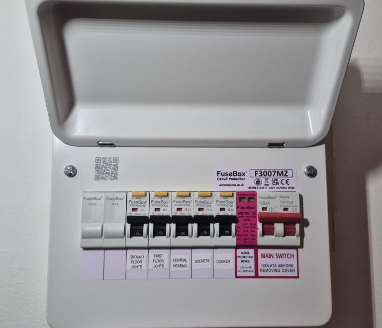 Consumer unit installation and upgrade in Banbury