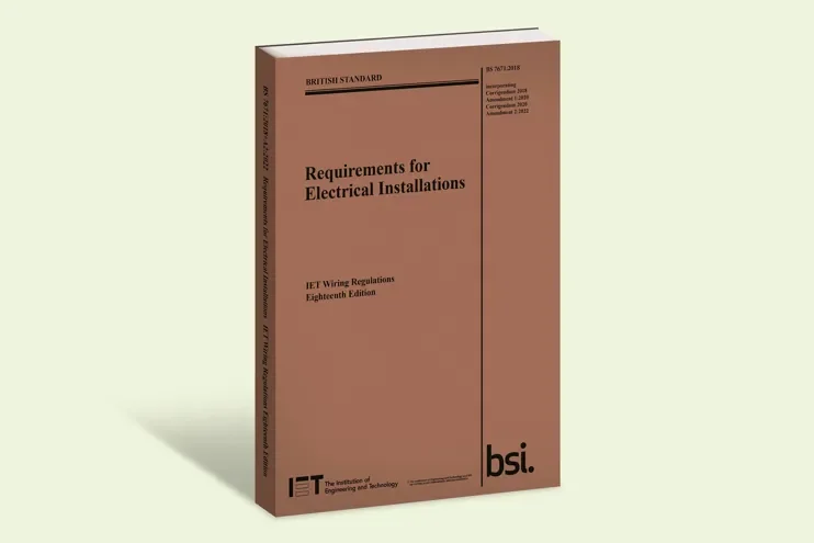 18th Edition Wiring Regulations Book (BS7671)