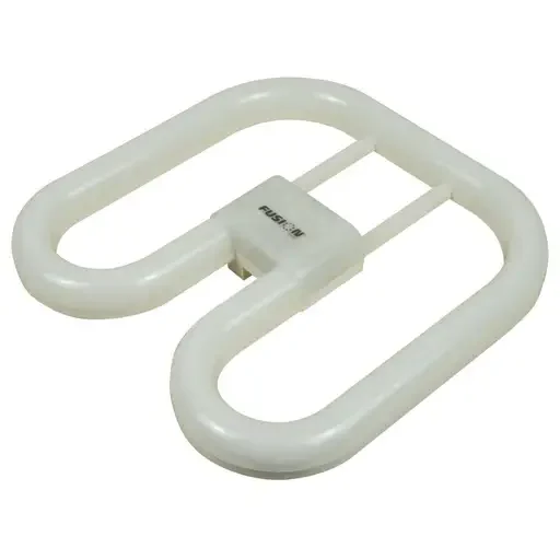 LED 2D light bulb replacement for 2D fluorescent lamps used in bathroom ceiling lights and bulkhead fittings