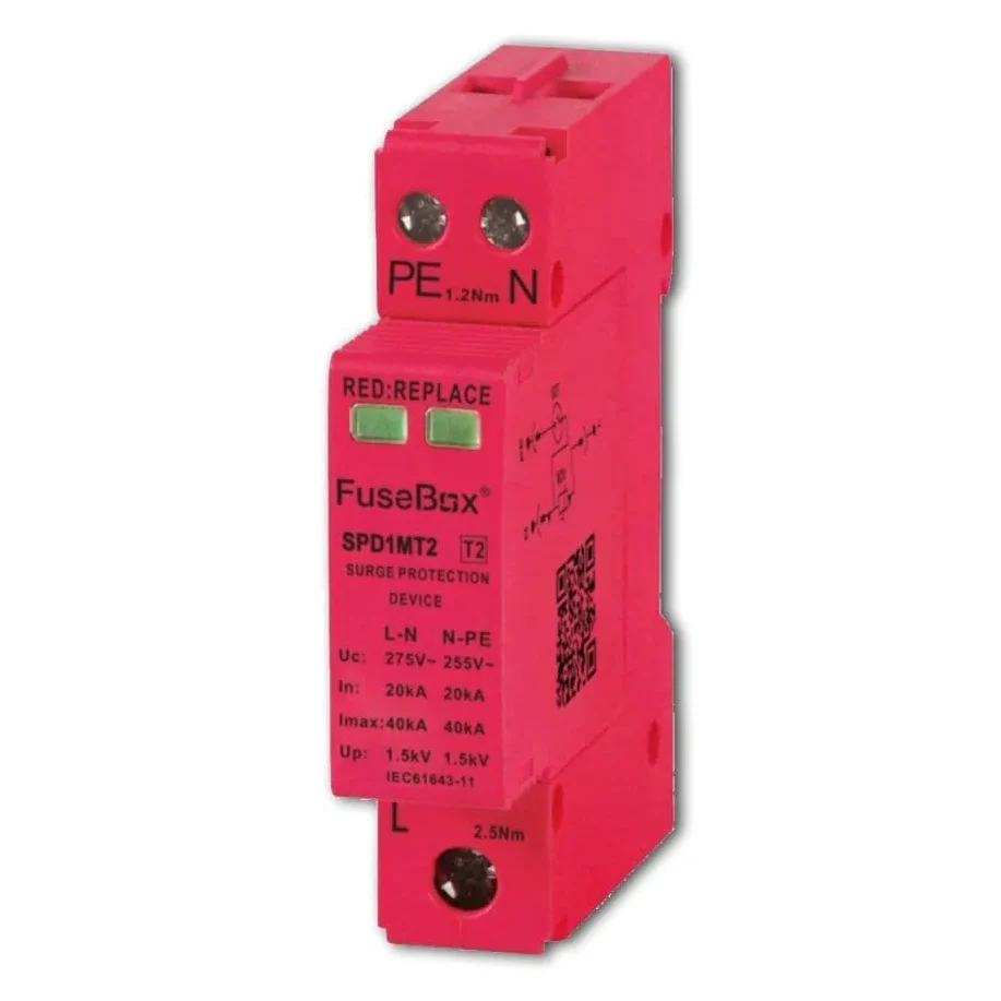 Surge Protection Device (SPD) providing protection against voltage spikes